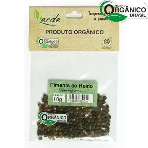 Pimenta do Reino Moída Orgânica 15g