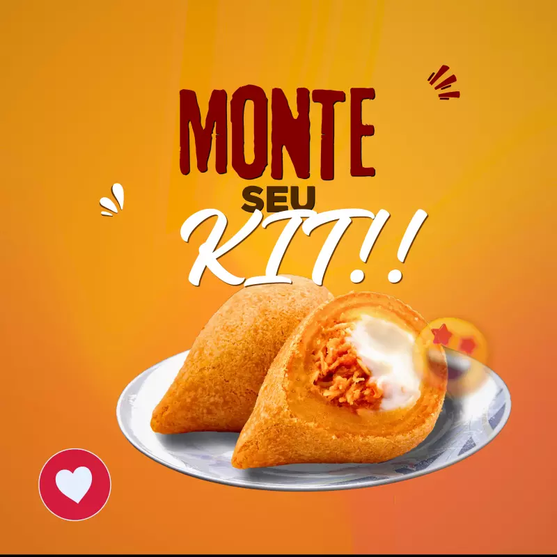 Monte Seu Kit de Mini Salgados