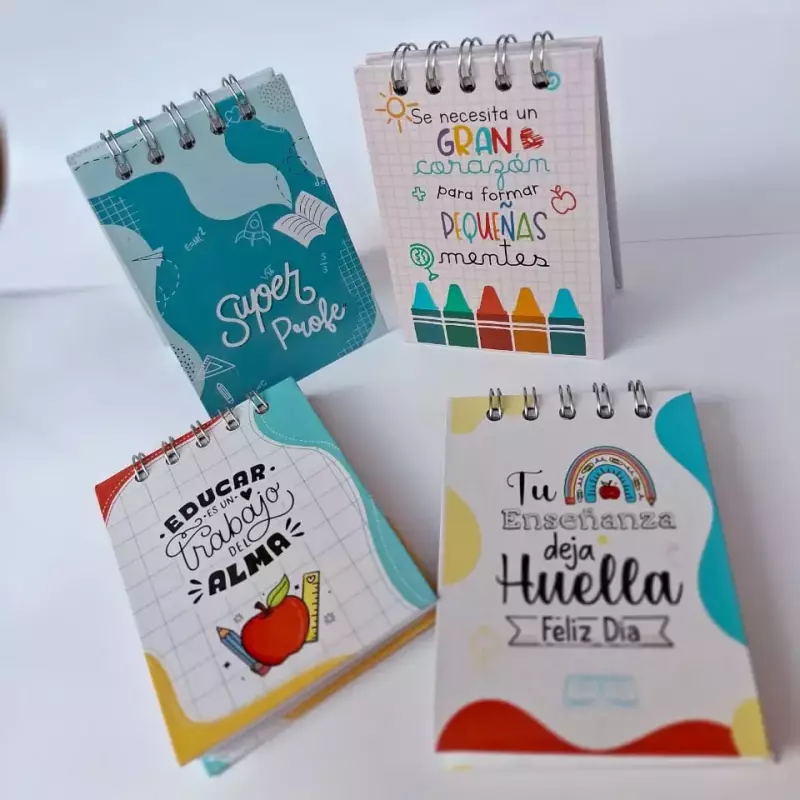 Libreta pasta dura maestro