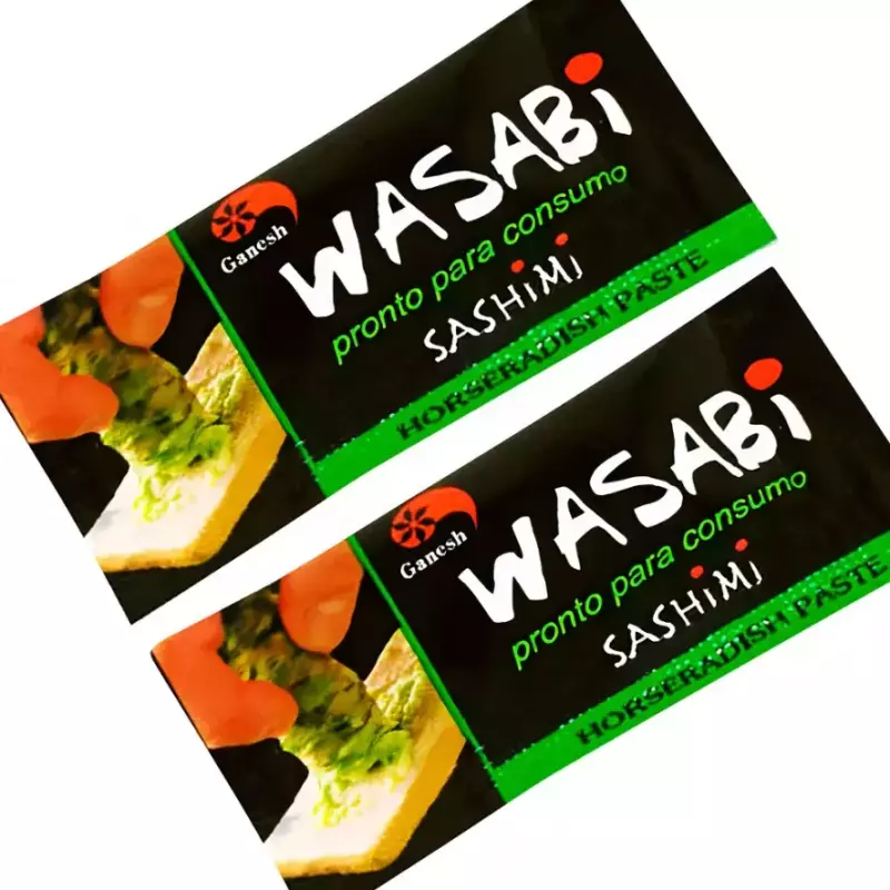 Sachê de wasabi
