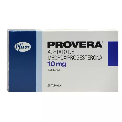 Provera 10mg 28 tabletas