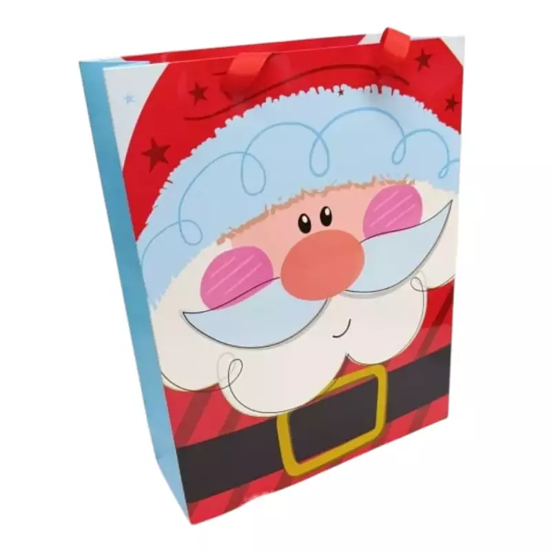 Bolsa Santa Blu (Laminado Brillante)