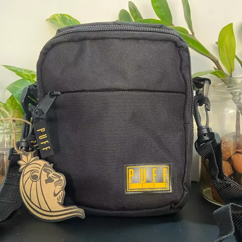 Shoulder Bag Puff Life Preta
