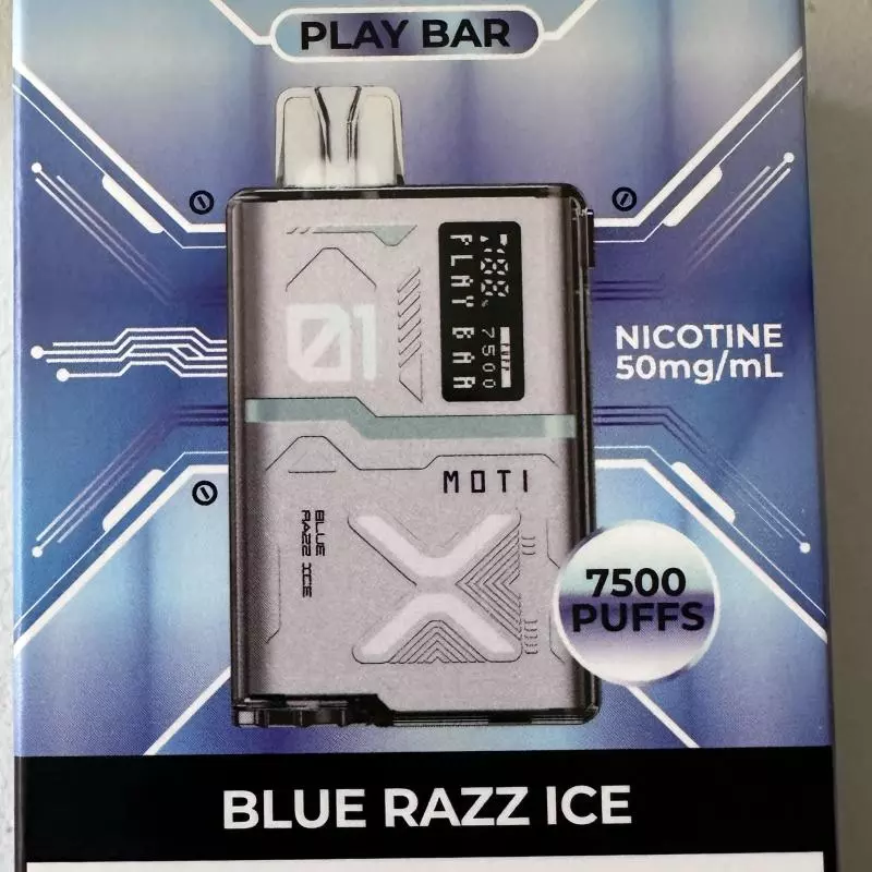 Moti-Blue Razz ice 🫐🫐🧊