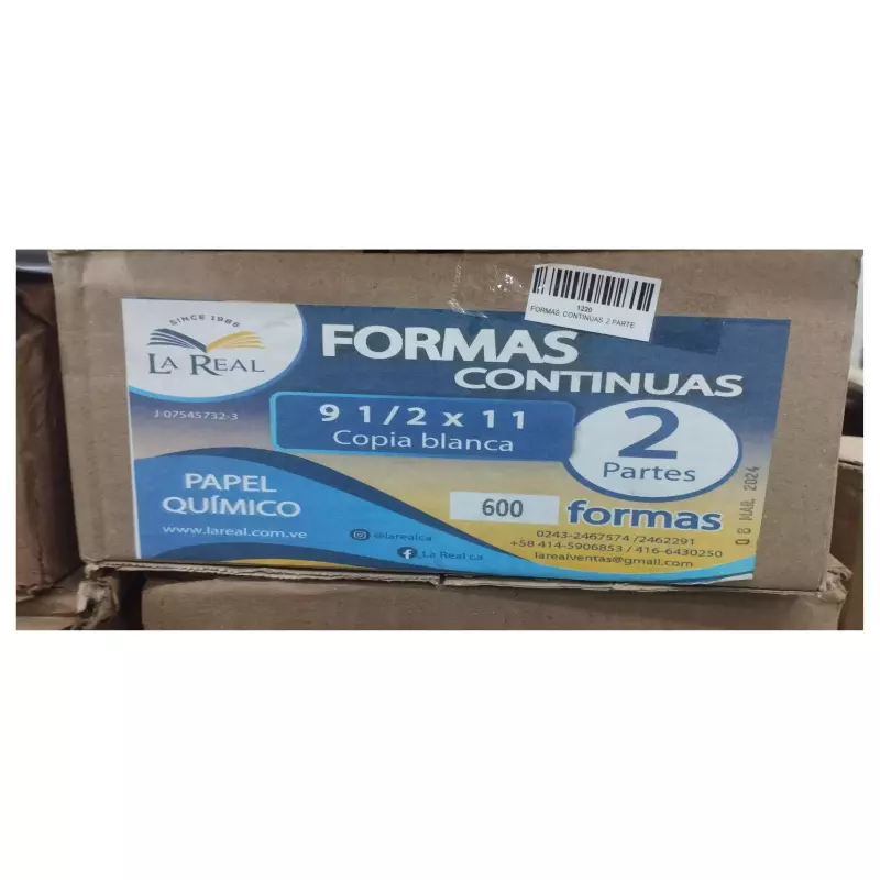 Formas continuas 2 partes 600 formas