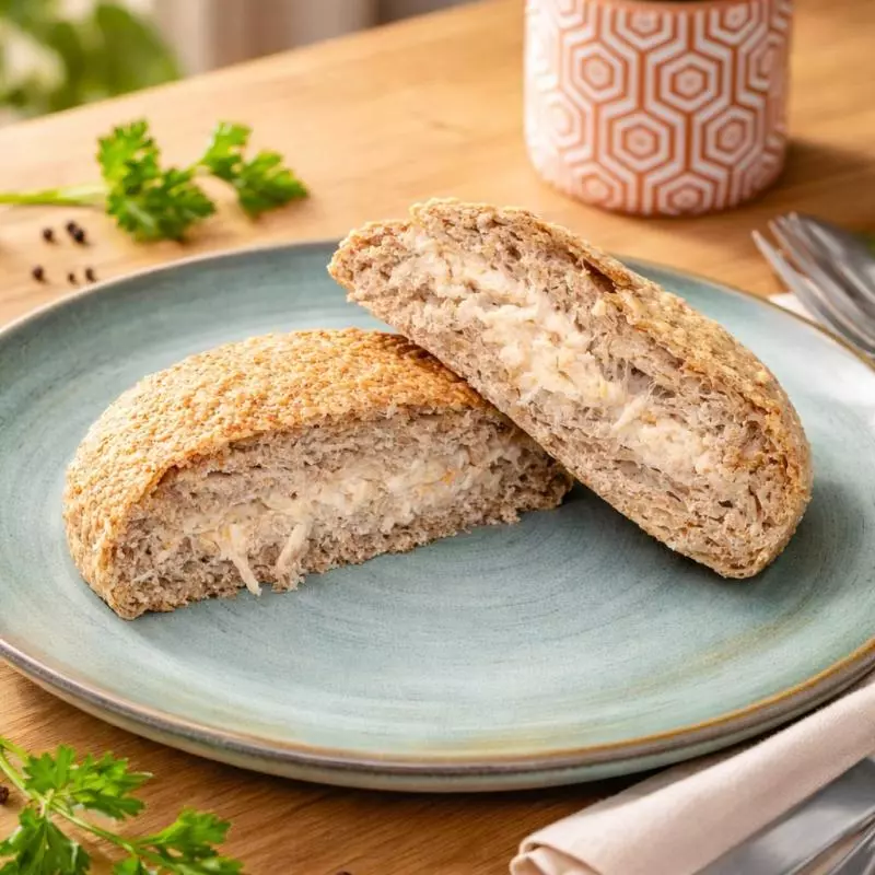 Pãozinho delicia de Frango cremoso