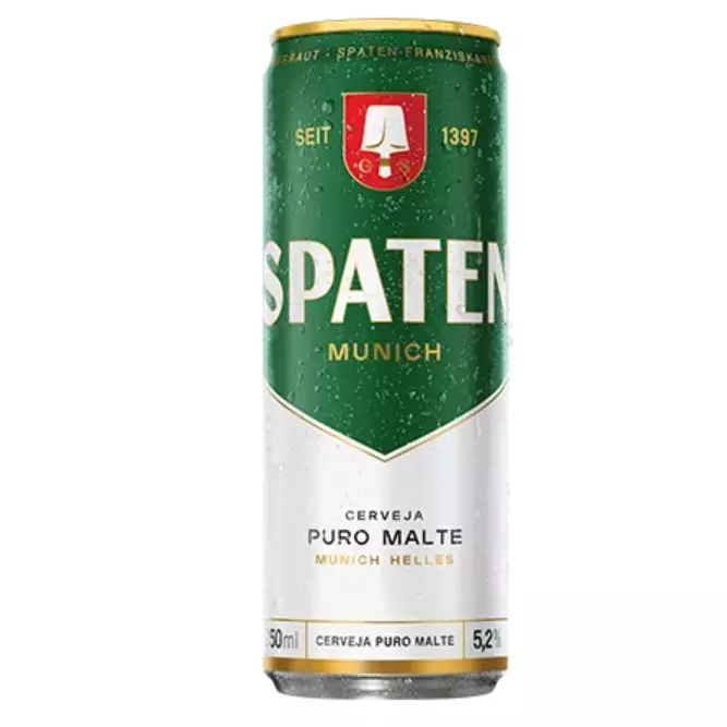 Cerveja Spaten Puro Malte 350ml LATA