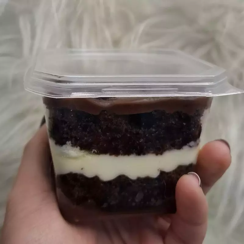 Bolo de chocolate com ninho