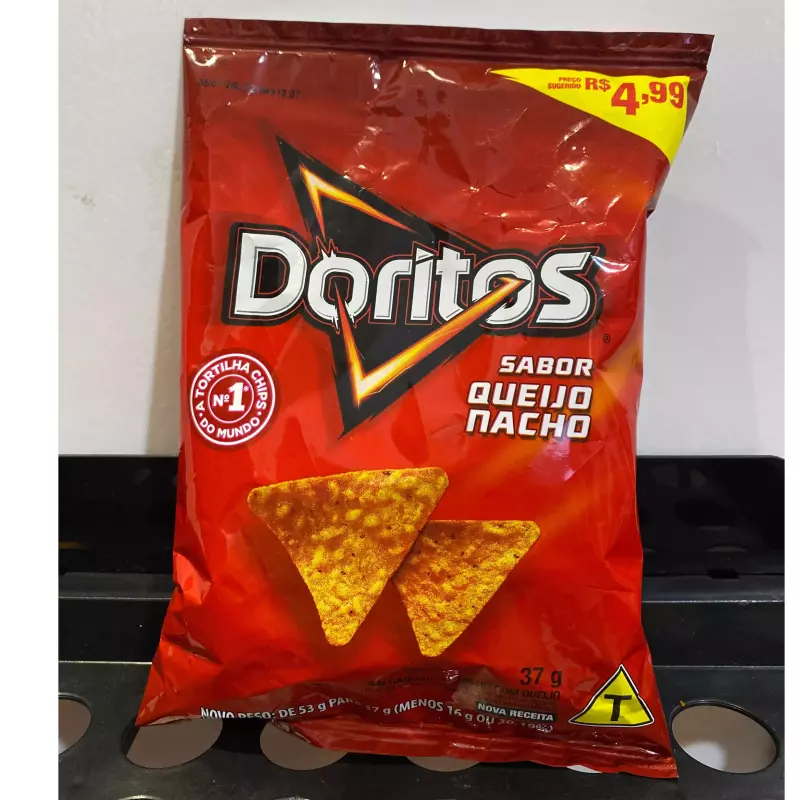 Salgadinho de Milho Sabor Queijo Nac