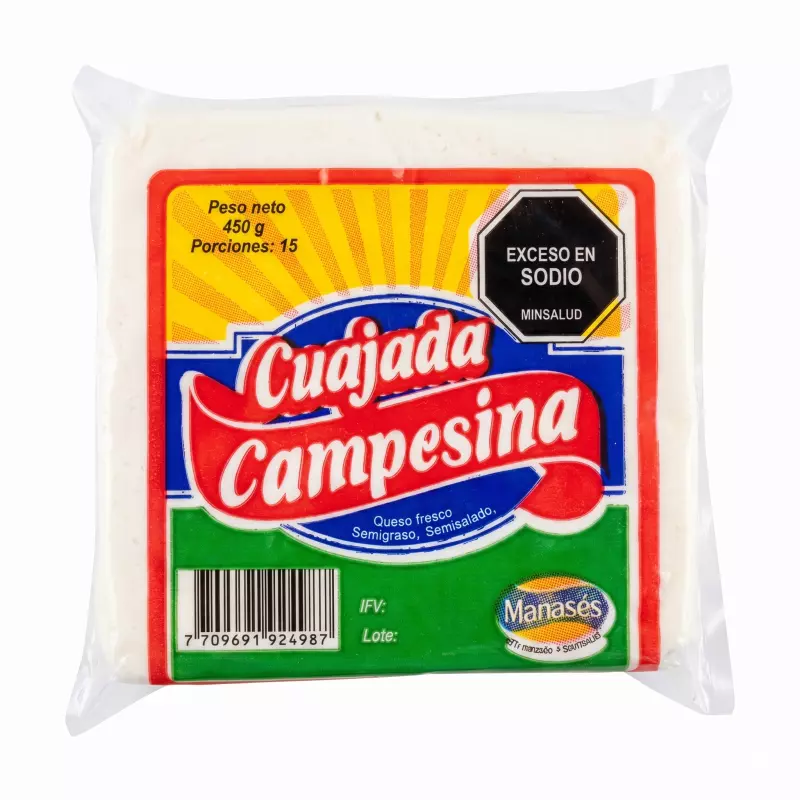 Cuajada campesina 450gr