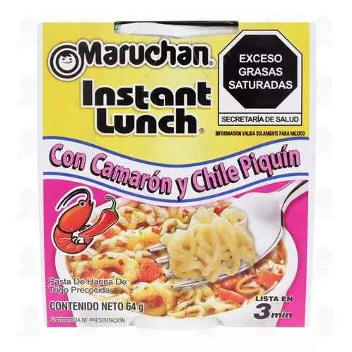 Maruchan Camarón y Piquín