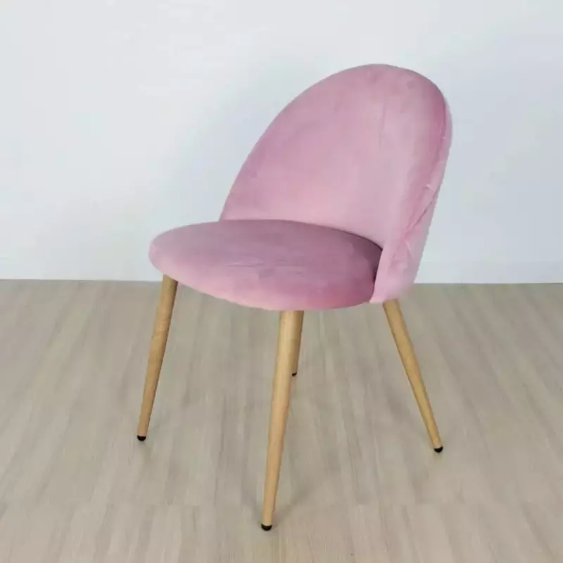 Silla Paris Pata Simil madera Rosa