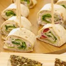 Mini sanduíche wrap