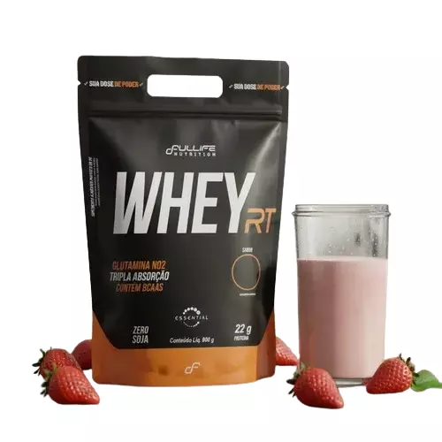 Whey RT Fullife Morango 900g