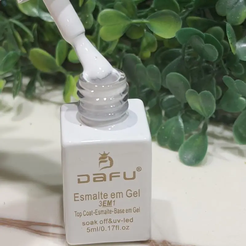 Esmalte Dafu 3 Em 1 - N•01 Branco