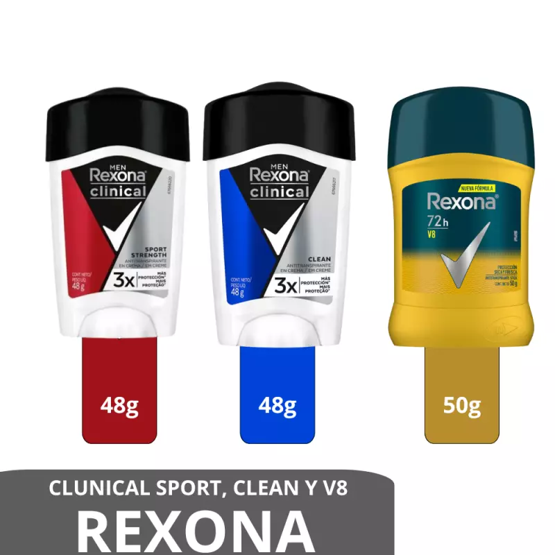 Desodorante Barra REXONA / AXE