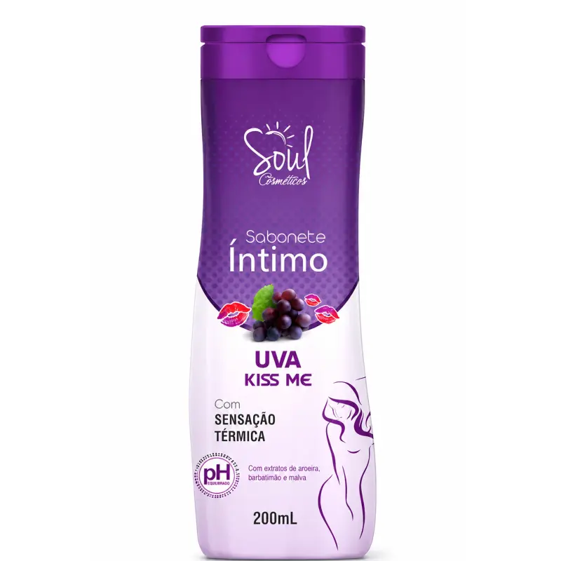 Sabonete Íntimo Uva Kiss Me Soul