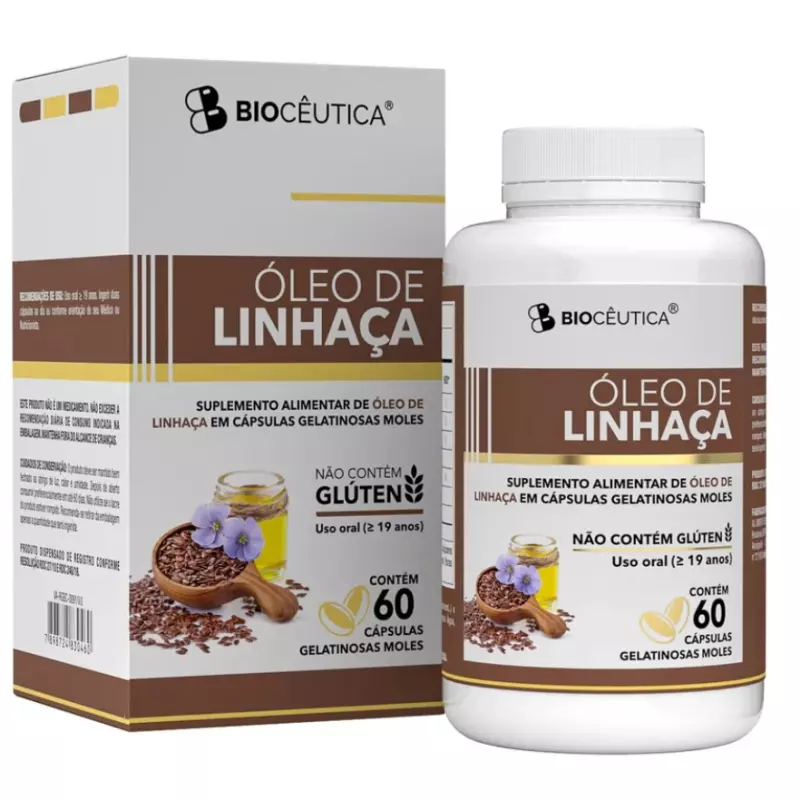 Cápsulas Óleo de Linhaça