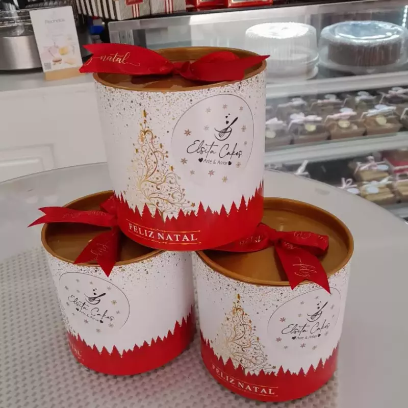 Buttercookies latinha Natal