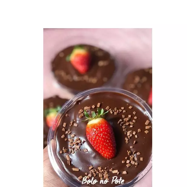 Bolo no pote Chocolate
