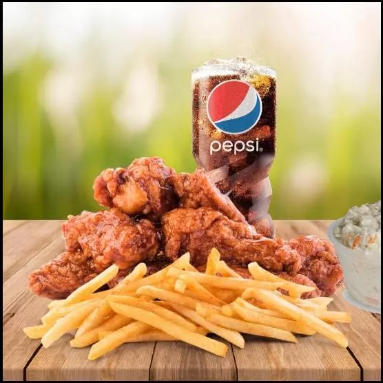 Combo PolliWings Ensalada      C05