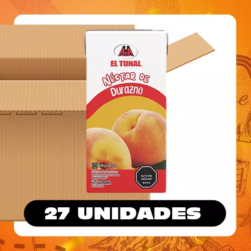 Bulto Tunal Durazno 200ml