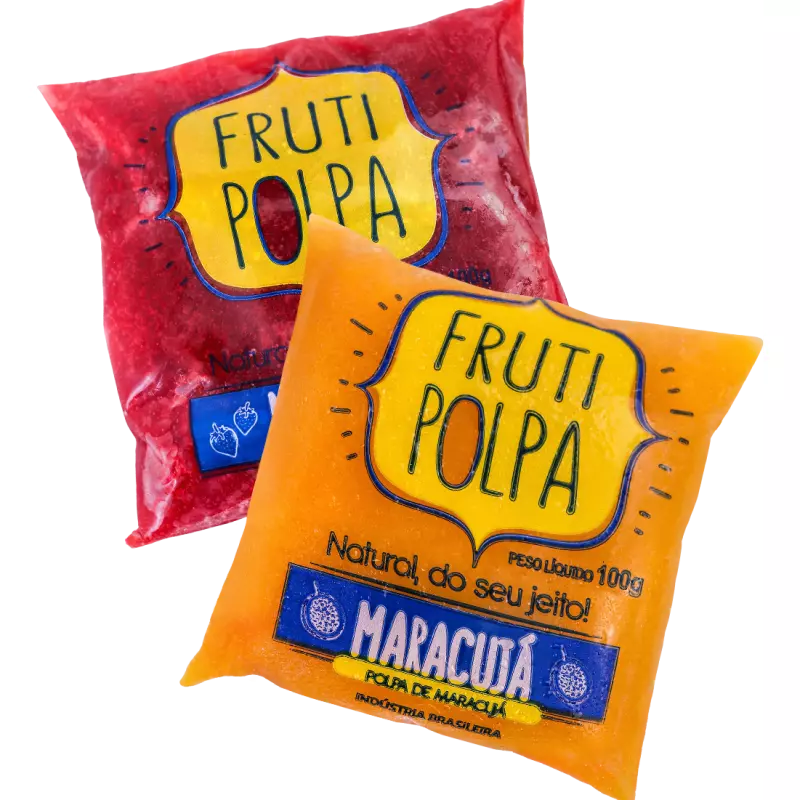 Mix Maracujá e Morango Polpa 1 Kg