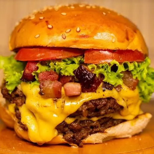 Cheese Egg Calabresa Burguer 🍔