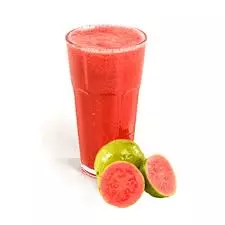 Suco de goiaba da fruta