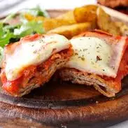 milanesa de res a la napolitana