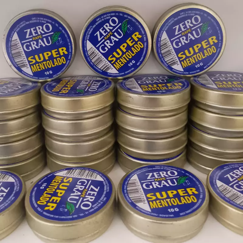 RAPÉ ZERO GRAU SUPER MENTOLADO 10G