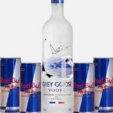 Grey Goose + 4 Red Bulls