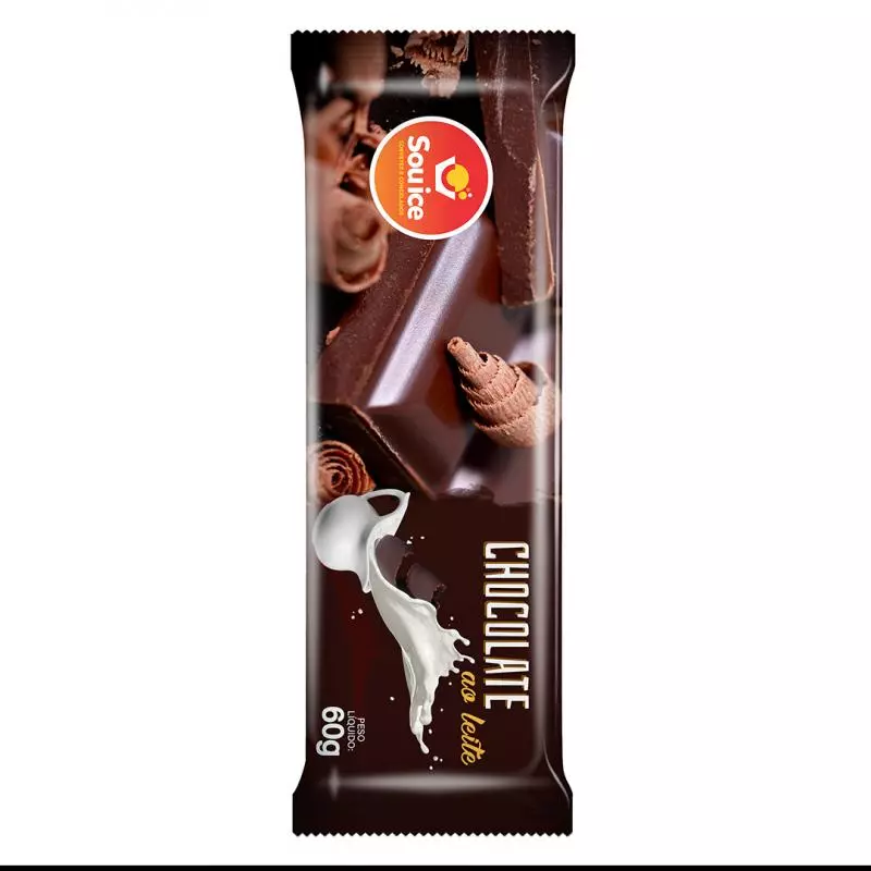 Picolé Chocolate.