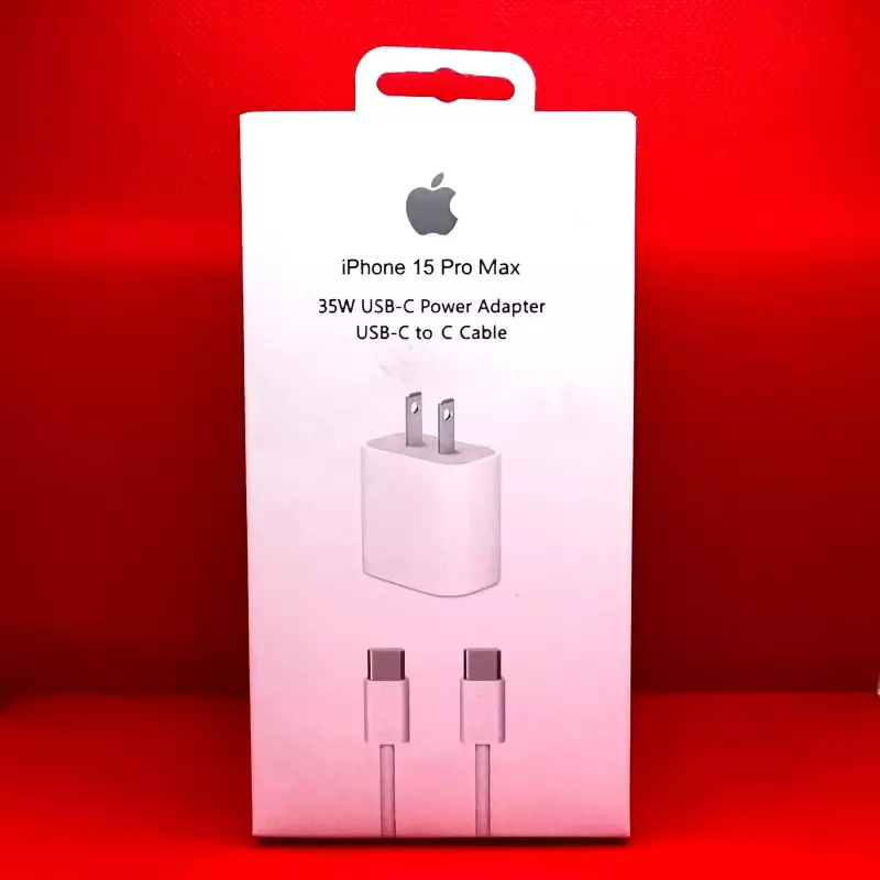 CARGADOR COMPLETO  IPHONE 15 35W C-C