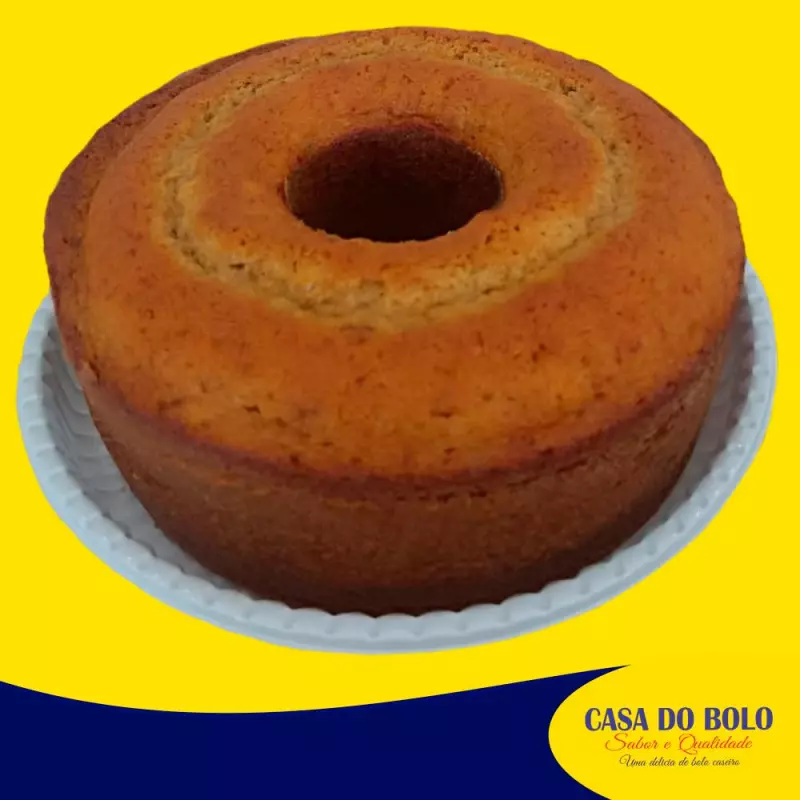 Bolo de Banana com Canela