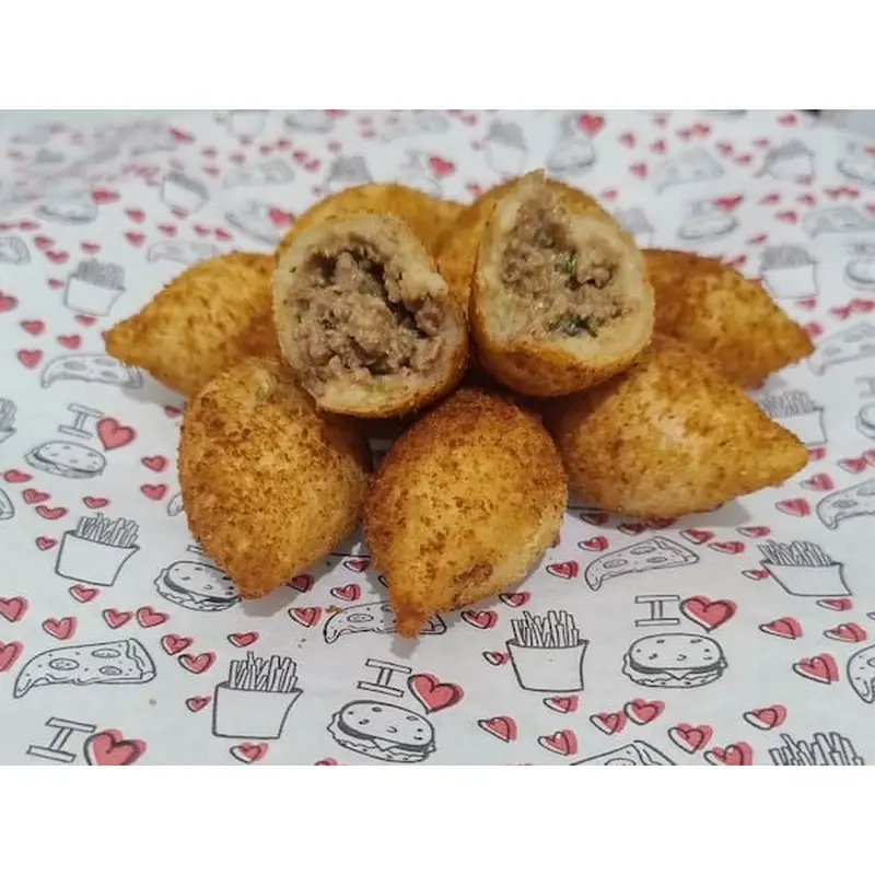 Bolinho de Carne no pote
