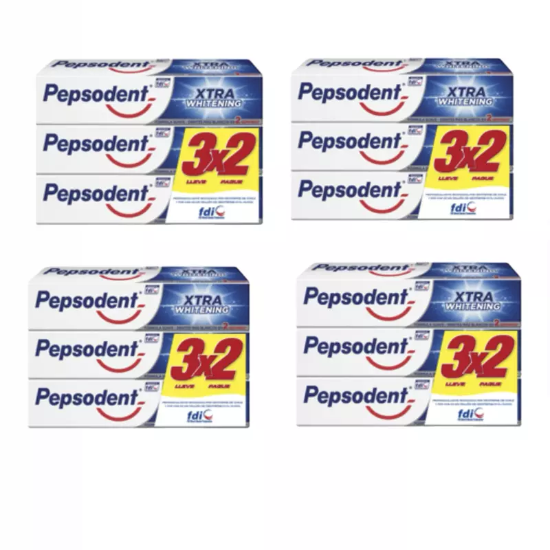 12 Pepsodent whitening