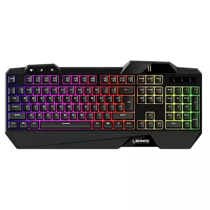 TECLADO LEHMOX GAMER HYPER RGB GT-T3