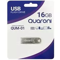 MEMORIA USB METALICA 16 GB QUARONI