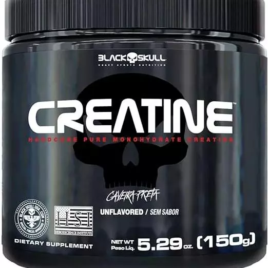 Creatina Black Skull  Sem sabor 150g