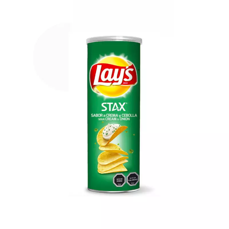 Lays Stax Crema Cebolla 134 Grs