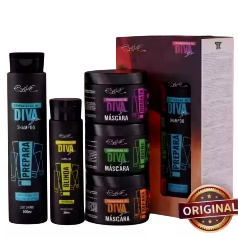 Kit Capilar Cornograna de Diva 5x1