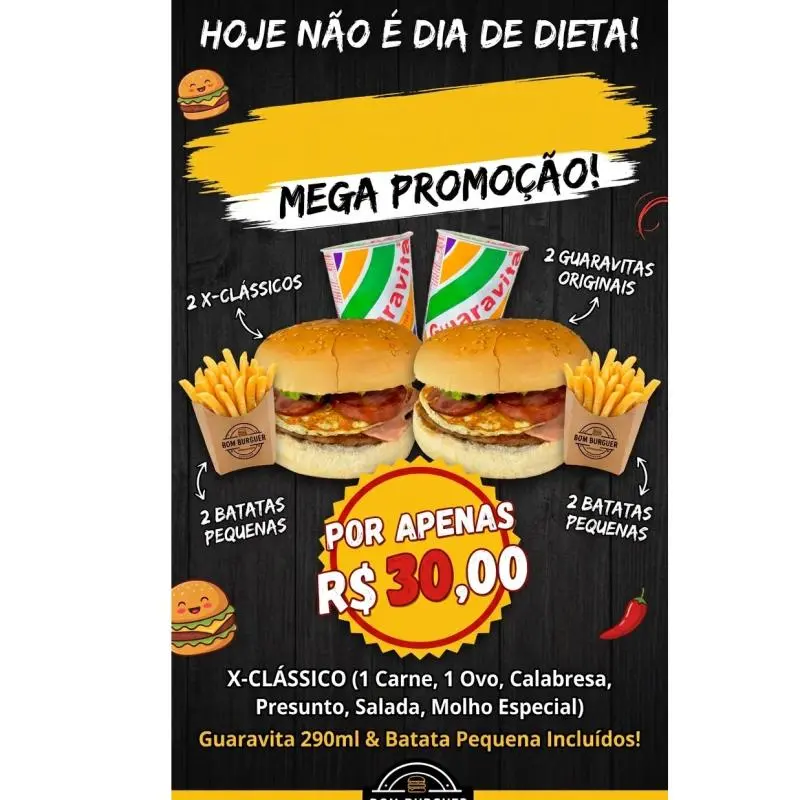 PROMOÇÃO DO DIA
