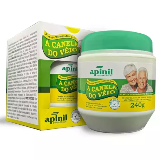 Pomada Canela de Véio apinil -240gr