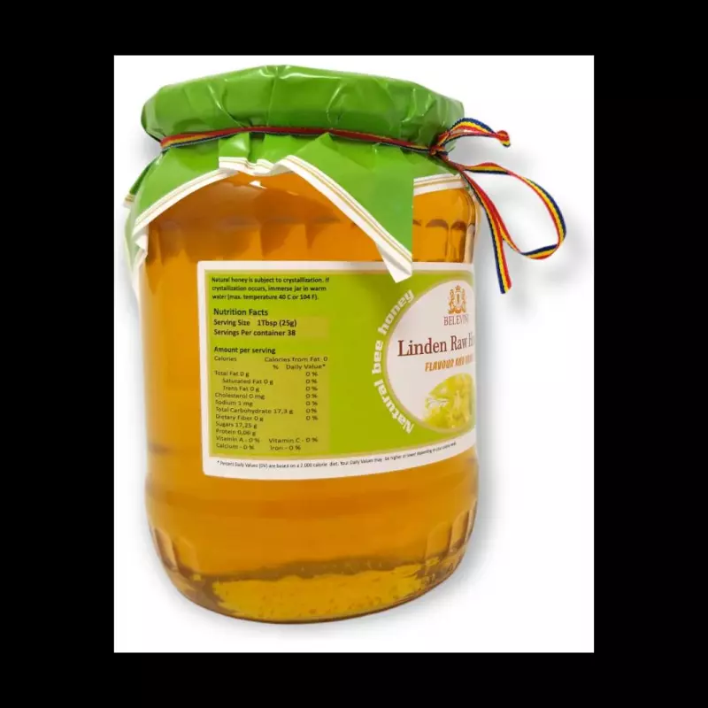 SKU 13102 LINDEN RAW HONEY