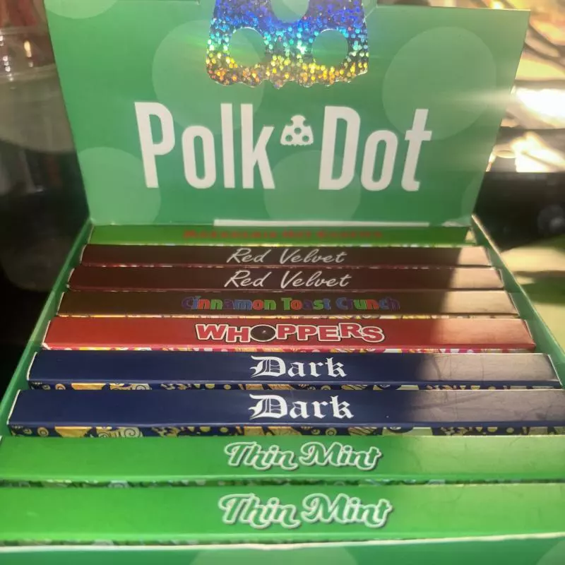 Polk-Dot: Chocolate bar mushrooms