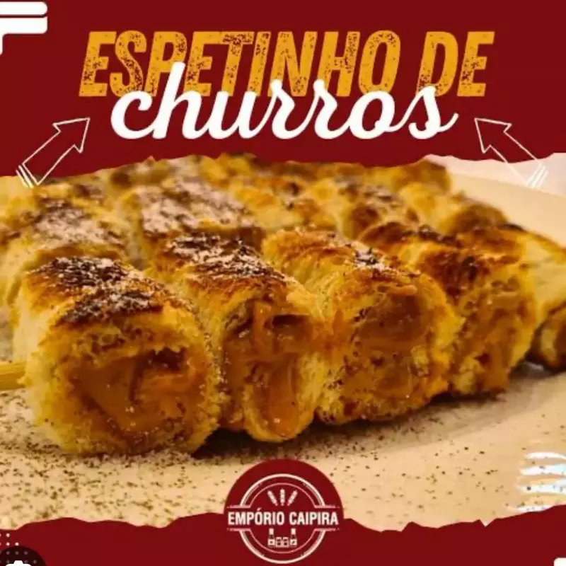 CHURROS COM DOCE DE LEITE