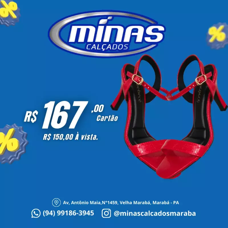 Sandália Vermelha RF:T7539