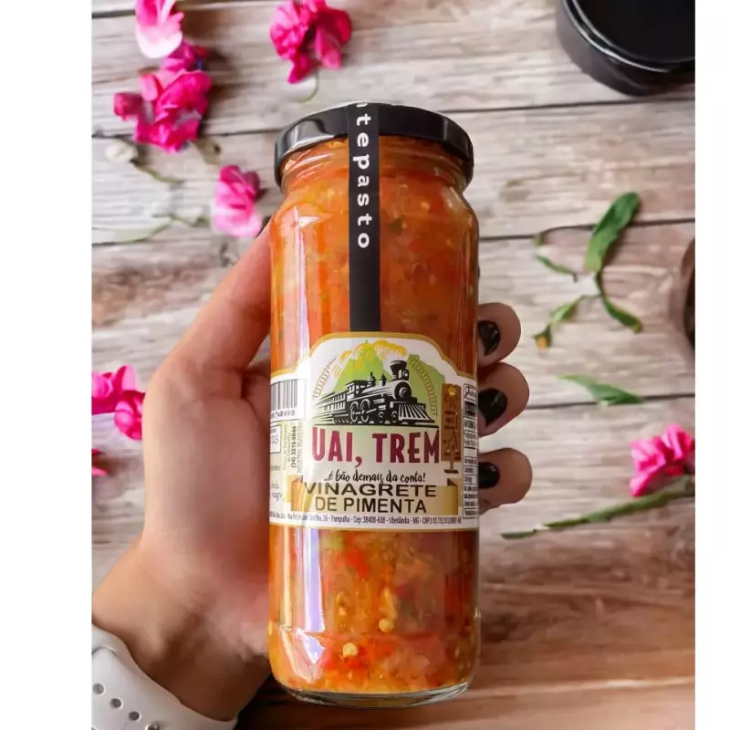 Vinagrete de pimenta (Uai, Trem)