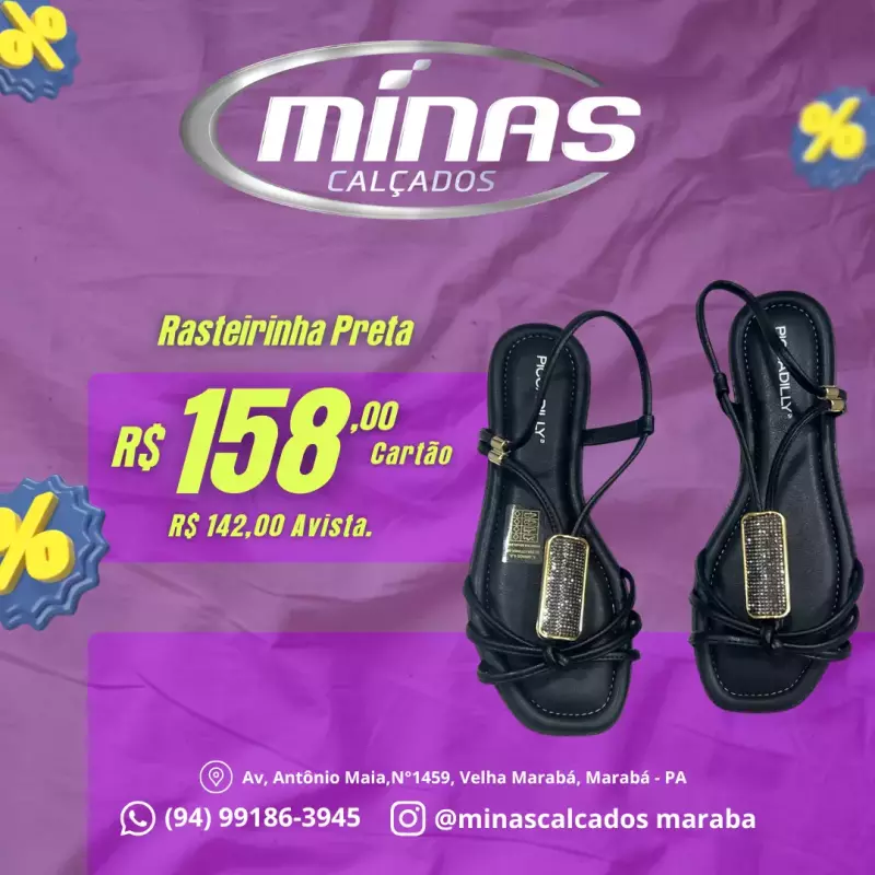 Rasteirinha Preta RF:508065